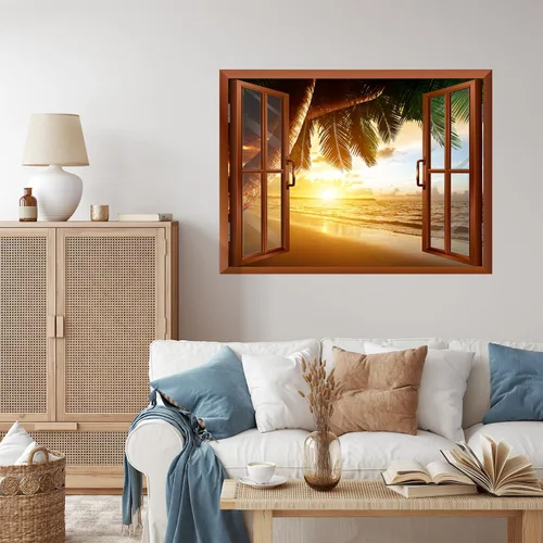 Miniatura 24 de wall26 Adhesivo de pared extraíble/mural de pared Spring on the Plains Creative Window View Decoración de pared - 36 x 48 pulgadas Primavera