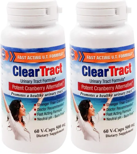 Miniatura 4 de Cleartract Cápsulas de fórmula D-manosa, 500 mg, 60