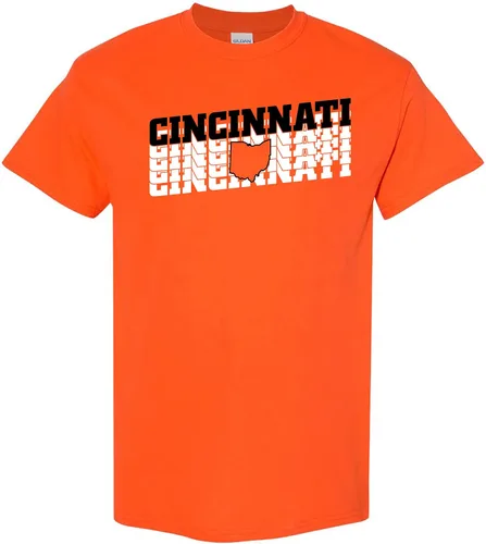 Miniatura 13 de UGP Campus Apparel Retro Repeat - Camiseta deportiva del orgullo de la ciudad Bosque Filadelfia
