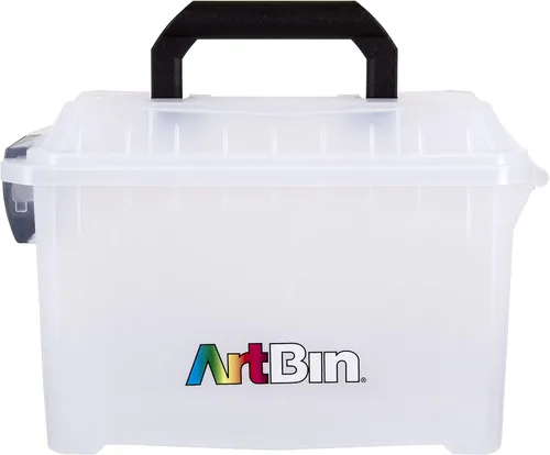 Miniatura 2 de ArtBin 6815AG Mini Sidekick Estuche de transporte, organizador portátil de arte y manualidades con asa, [1] estuche de almacenamiento de plástico