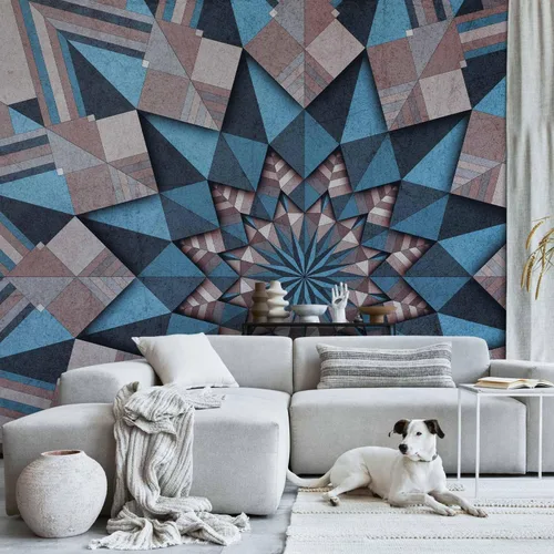 Miniatura 2 de artgeist Mural de pared con mandala de 96 x 69 pulgadas, papel tapiz autoadhesivo extraíble grande para decoración de pared, diseño de imagen #14