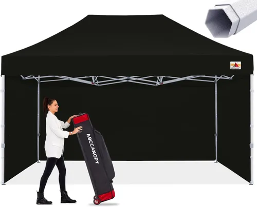 Miniatura 7 de ABCCANOPY - Tienda de campaña con dosel de primera calidad, sombra instantánea comercial, 10 x 15, serie premium, gris