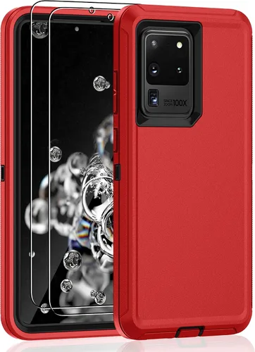 Miniatura 10 de Jshru Funda protectora resistente de grado militar para Galaxy S20, a prueba de golpes, a prueba de caídas/polvo, para Samsung Galaxy S20 5G de 6.2
