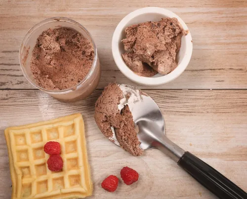 Miniatura 3 de Cuchara de pala de helado resistente, con mango de plástico antideslizante y cómodo, paleta de helado de acero inoxidable para helado duro