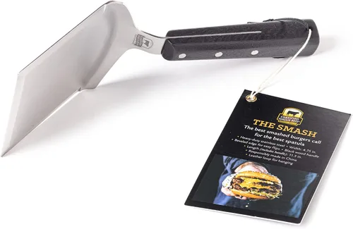 Miniatura 3 de Certified Angus Beef The Smash - Espátula de hamburguesa Big Smash de acero inoxidable resistente para accesorios de plancha, utensilios de cocina