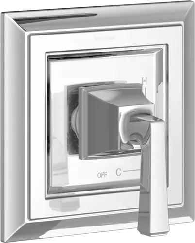 Miniatura 4 de American Standard TU455508.002 Town Square S - Kit de molduras para bañera y ducha con cartucho-1.8 GPM, cromo pulido