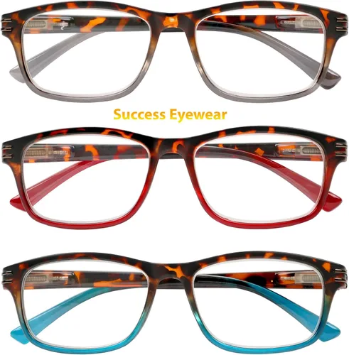 Miniatura 2 de Anteojos de lectura. 3 Pares de anteojos para leer, económicos y con estilo. Anteojos de lectura a la moda, para hombre o mujer., MM