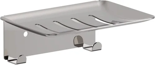 Miniatura 19 de Jaboneras para baño, soporte para jabón de barra con bandeja autodrenante, bandeja de jabón para pared de ducha, recipiente de jabón autoadhesivo