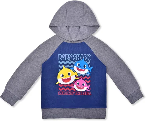 Miniatura 2 de Nickelodeon Conjunto de sudadera con capucha y pantalones de tiburón bebé para niños pequeños