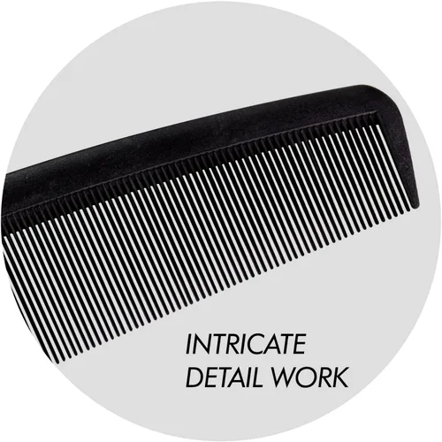 Miniatura 9 de Sam Villa Signature Series - Juego de 8 peines profesionales para cortar y separar el cabello con estuche