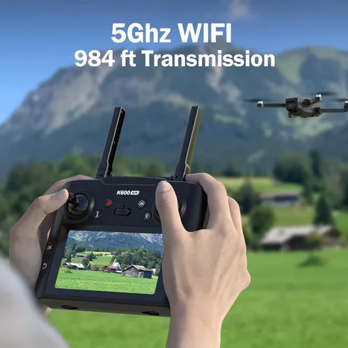 Miniatura 2 de Dron GPS con cámara EIS 4K de 4.5" LCD en el controlador, drones FPV con modo Al Track&Orbit con profesional con retorno automático y seguimiento