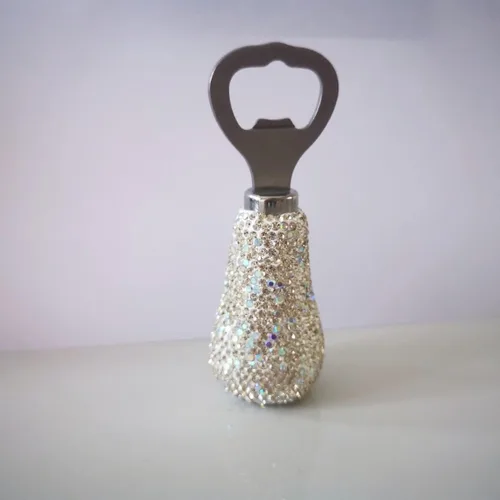 Miniatura 12 de Abrebotellas de cerveza, abridor de botellas de diamantes brillantes para cerveza, lata, soda, abrebotellas personalizado para bares, fiestas