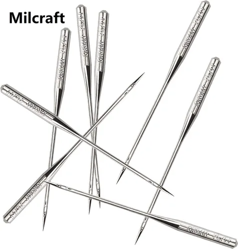 Miniatura 3 de 50 agujas de coser para máquina de coser de bordado, tamaño 75/11, 130/705H, HAx1 agujas de coser para máquina de coser Brother
