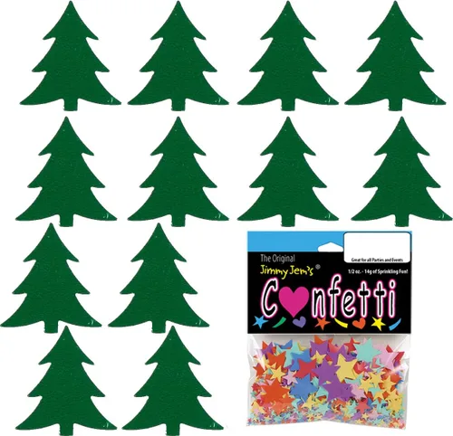 Miniatura 3 de Confeti Árbol de Navidad Verde - Paquete al por menor #8878 QS0