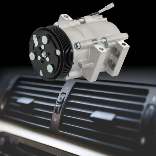 Miniatura 7 de labwork Compresor de CA con embrague de CA CO 101640C repuesto plateado y negro para Escape 3.0L 2001-2007 Reemplazo para Mazda Tribute 3.0L