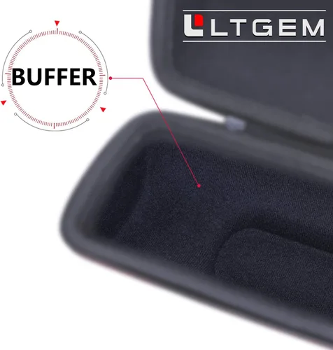 Miniatura 5 de LTGEM - Funda compatible con altavoz portátil impermeable JBL Pulse 4/3, color negro