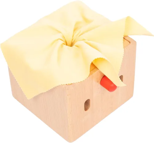 Miniatura 6 de Adena Montessori Juguetes infantiles llenos de madera de la caja del tejido del bebé para el bebé de 6-12 meses