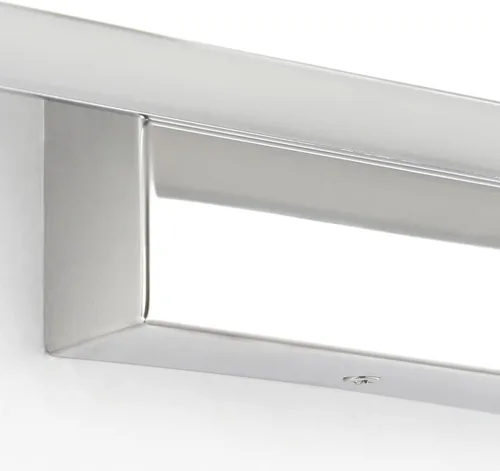 Miniatura 8 de Barra de luz LED moderna para tocador de baño (16 pulgadas, blanco frío 6000 K), accesorios de iluminación de pared de baño de acrílico moderno