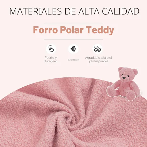 Miniatura 3 de Silla de oficina con ruedas, silla ergonómica de escritorio para computadora con reposabrazos abatible, silla giratoria ajustable con ruedas de Rosa
