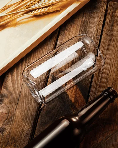Miniatura 5 de BaveL Vasos de cerveza grandes, vasos de cerveza con forma de lata de 20 onzas, juego de 2, vasos de cerveza de forma elegante es el regalo ideal