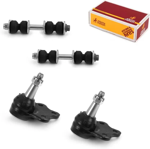 Miniatura 282 de Metrix Premium Chassis Parts - Juego de 4 piezas de articulación de rótula superior y barra estabilizadora delantera para Ford Ranger RWD 1998-2011