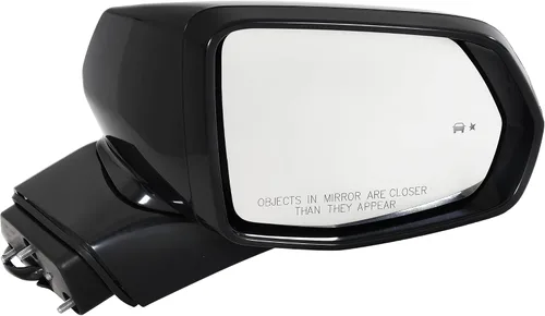 Miniatura 124 de Kool Vue - Espejo calefactable eléctrico para el lado del pasajero para Chevrolet Trailblazer GMC Envoy 2002-2009 plegado manual con luz de señal
