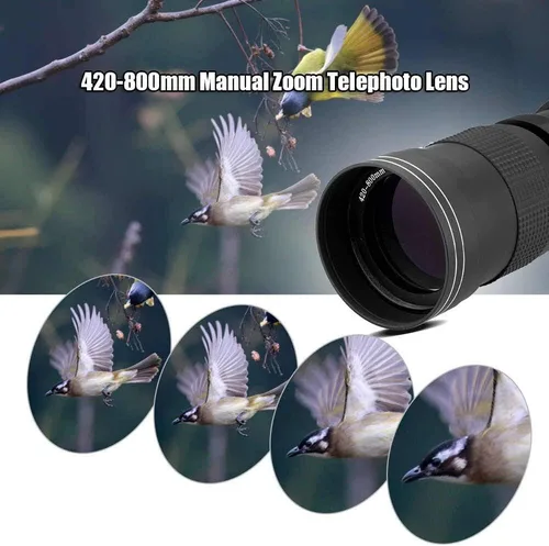 Miniatura 4 de Commander Optics Super 16.535-31.496 in / 62.992 in (con 2X Teleconverter) f/8 Lente de zoom manual para cámaras digitales Sony E-Mount sin espejo +