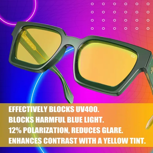 Miniatura 3 de VISOONE Gafas de gamer profesionales con filtro de luz azul con antifatiga y antirreflejos para hombres y mujeres RIVER