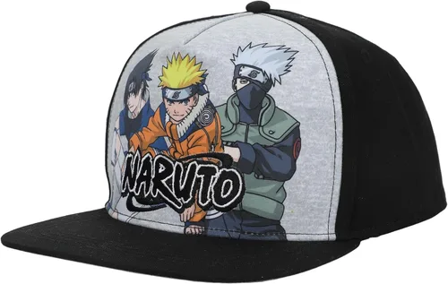 Miniatura 3 de Bioworld Gorra Naruto Sasuke Naruto & Kakashi Juventud El Snapback Multicolor, Multi colorido