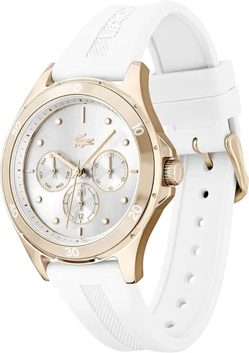 Miniatura 2 de Lacoste Swing Multi - Reloj de cuarzo para mujer de acero inoxidable aluminio y silicona color blanco Modelo 2001244 Blanco