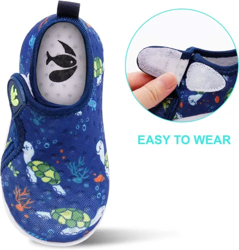 Miniatura 32 de FEETCITY Baby Boys Girls Water Sport Shoes Barefoot Kids Aqua Socks Quick-Dry Beach Swim Pool Shoes