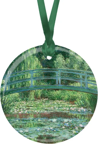 Miniatura 8 de Adorno de árbol de Navidad, porcelana Klimt The Kiss Fine Art Adorno de recuerdo por RainCaper