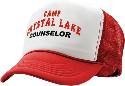 Camp Crystal Lake Counselor - Halloween - Gorra de camionero estilo retro vintage