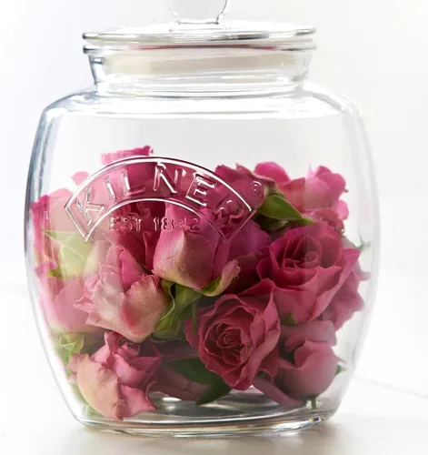 Miniatura 5 de Kilner Glassware - Tarro de almacenamiento universal duradero multiusos con tapa hermética, 28-3/4 onzas líquidas, 1 EA, transparente