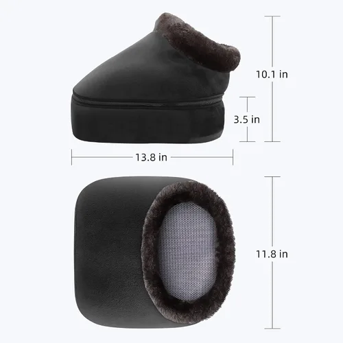 Miniatura 8 de Masajeador Calentador de Pies COMFIER, Regalos para Mujeres, Hombres, Masajeador Shiatsu de Pies con Calor, Almohadilla Eléctrica de Calor