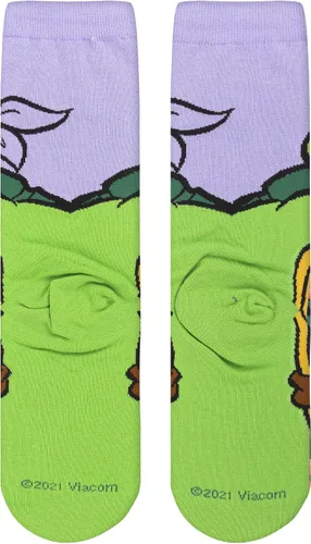 Miniatura 6 de Odd Sox, Nickelodeon TMNT Teenage Mutant Ninja Turtles, 90's Cartoon, Fun Socks