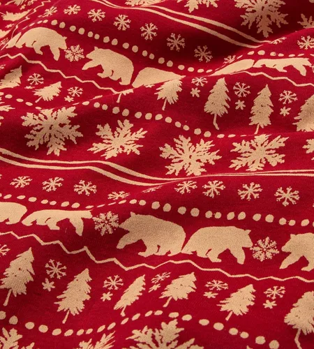 Miniatura 7 de Burt's Bees Baby Pijama de algodón orgánico para vacaciones a juego para bebés