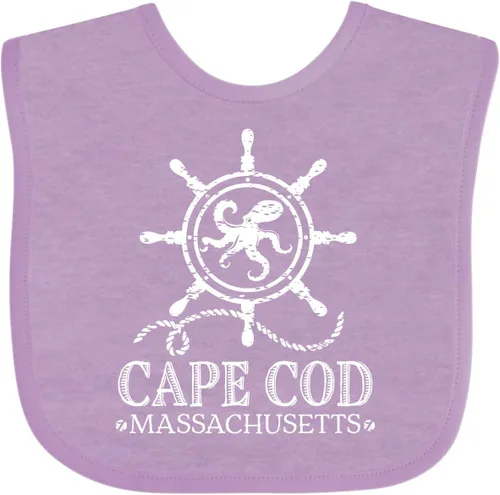 Miniatura 5 de inktastic Cape Cod Massachusetts - Babero náutico para bebé