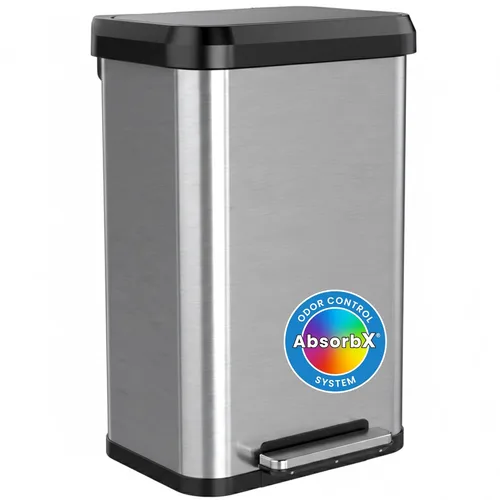 Miniatura 15 de iTouchless - Contenedor de basura de 4 galones con sensor, filtro de olor AbsorbX y ambientador de aire