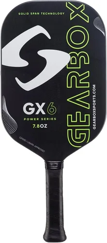 Miniatura 5 de Gearbox Paleta de pickleball de fibra de carbono GX6