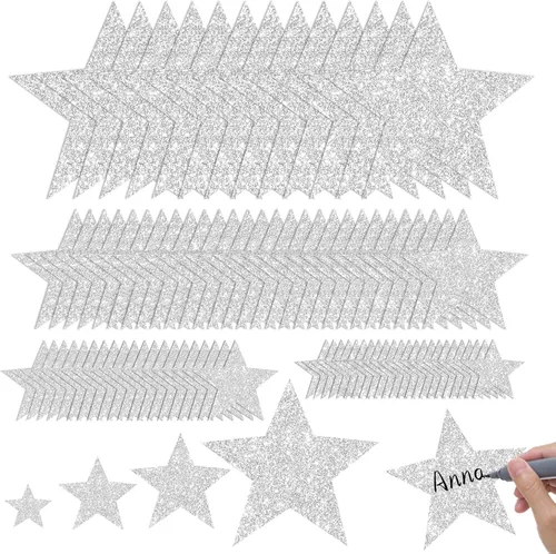 Miniatura 7 de Starboling 90 piezas de cartón de estrella de cine, 3 estilos de alfombra roja, recortes nocturnos para tablón de anuncios, decoración de fiesta