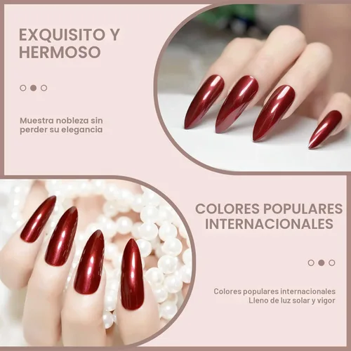 Miniatura 4 de Artdone Polvo de Uñas Cromado de 16 Colores, Polvo Aurora Iridiscente Efecto Espejo Metálico Pigmento Nacarado de Sirena Pigmento Polvo de Purpurina