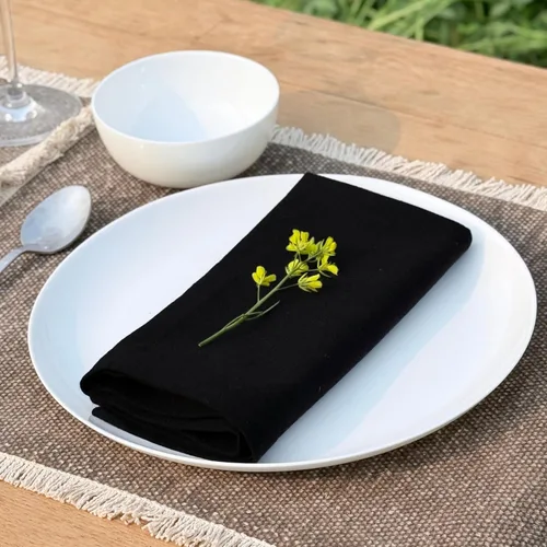 Miniatura 3 de Hausattire Servilletas reutilizables lavables 100% algodón de 18 x 18 pulgadas, servilletas de mesa para Acción de Gracias, Navidad, otoño
