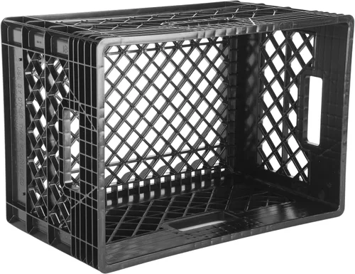 Miniatura 5 de Hudson Exchange - Contenedor de almacenamiento de malla de grado comercial con mango de caja de leche de 19 x 13 x 11 pulgadas