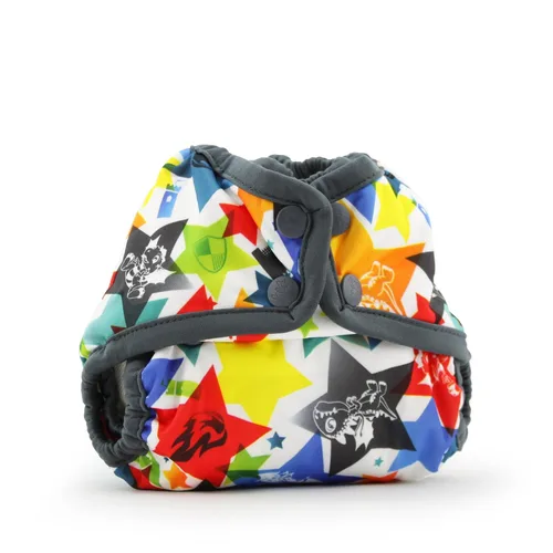 Miniatura 12 de Kanga Care Rumparooz - Funda de tela reutilizable con refuerzo de doble pierna, tamaño único, Aplix Quinn de 6 a 35 libras