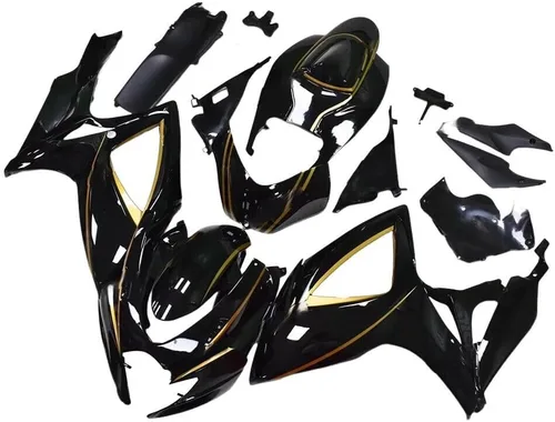 Miniatura 24 de Kit de carenado de plástico de inyección ABS para 2006 2007 GSXR 600 GSXR 750 Carenados 06 07 Suzuki GSX-R600 GSX-R750 K6 Marco de carrocería