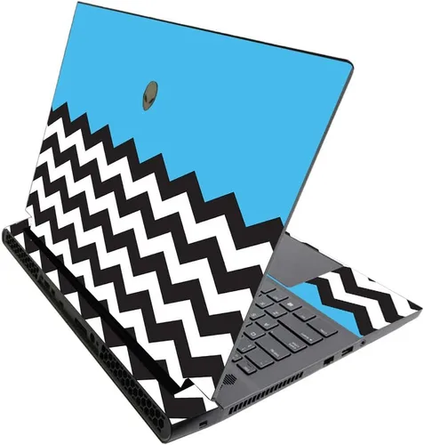 Miniatura 330 de MightySkins - Skin brillante con purpurina para Alienware M17 R3 (2020) y M17 R4 (2021) - Diversión de los años 90 Acabado duradero con purpurina