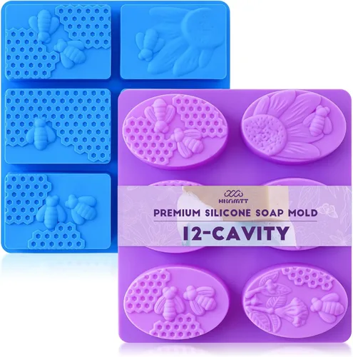 Miniatura 7 de HKNMTT Mini moldes de silicona en forma de semiesfera, 296 cavidades redondas moldes para hornear para golosinas para perros, aperitivos, dulces