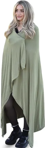 Miniatura 11 de K E L O R Luxury Cooling Travel Blanket - Stretchy, Lightweight Soft & Breathable Shawl Wraps for Women