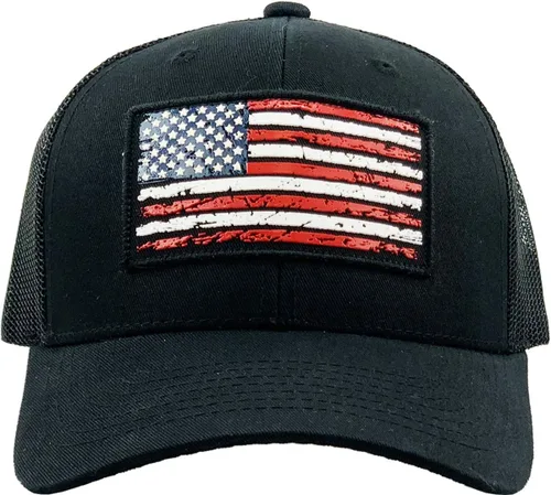 Miniatura 107 de KBETHOS Tactical Operator Collection USA Fishing Mesh Ballcap Flag Patch America Outdoors Trucker Baseball Cap